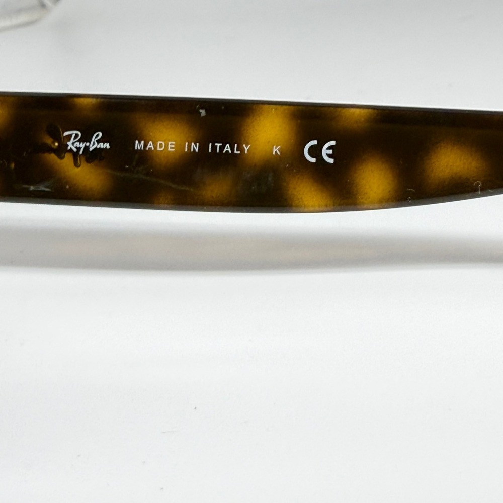 Ray-Ban Jackie Ohh RB 4101 710 Tortoise Shell Sunglasses Made in Italy - Picture 6 of 6